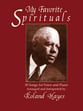 My Favorite Spirituals Vocal Solo & Collections sheet music cover
